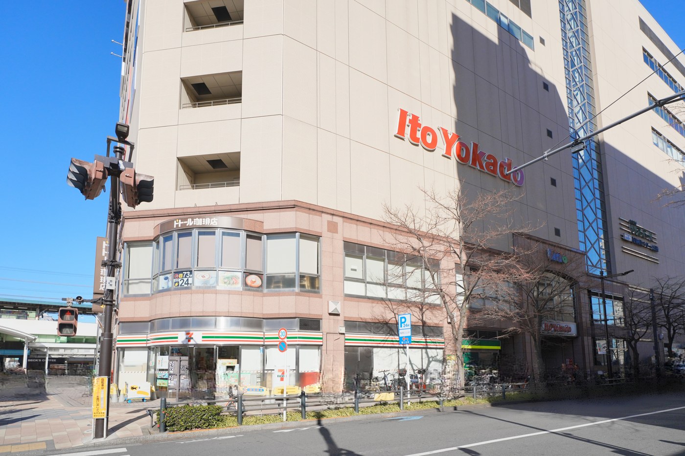 亀有駅周辺の街並み
